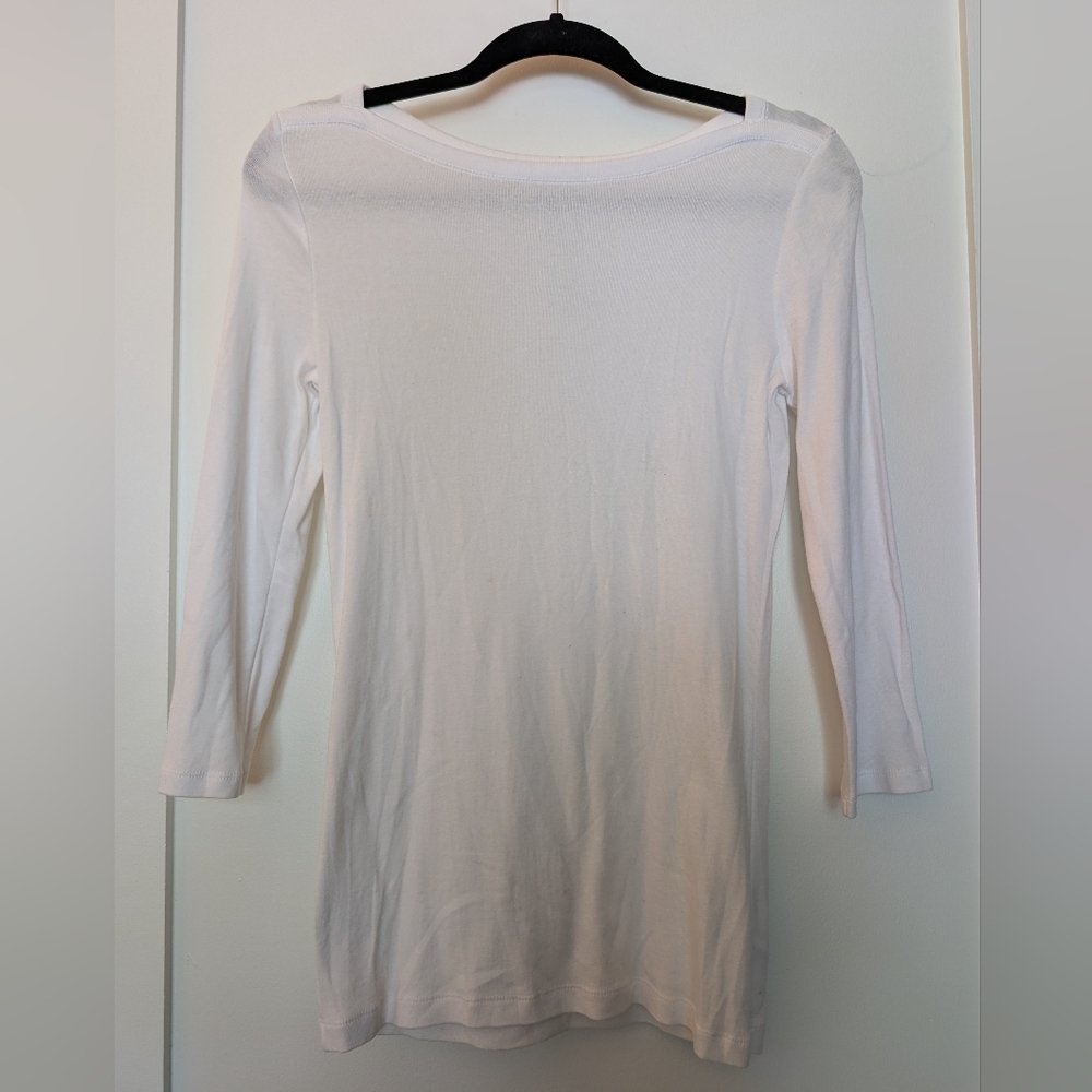 ⛵ Gap Boat Neck Top